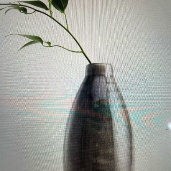CRATE & BARREL PATINE GREY BUD VASE - Picture 1 of 5